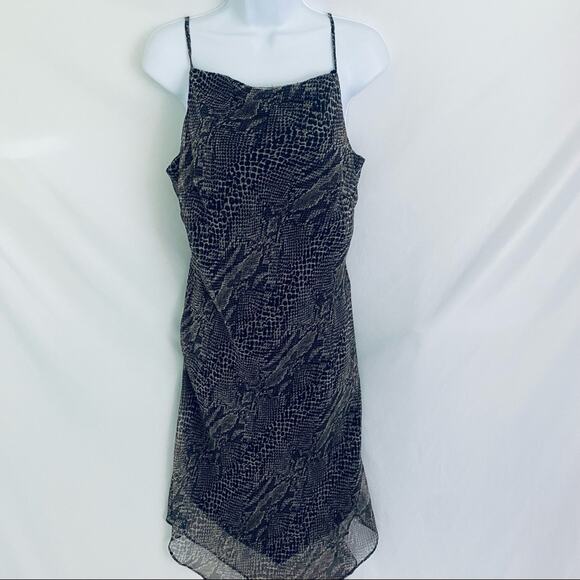 Harlow Snake Print Midi Dress Size 8 - Picture 1 of 11